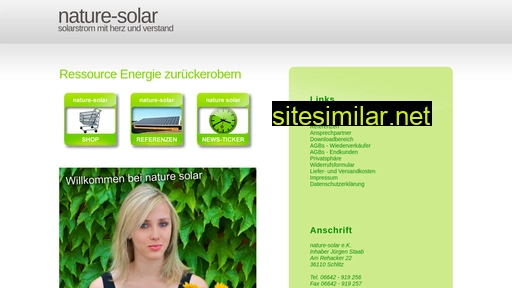 nature-solar-shop.de alternative sites