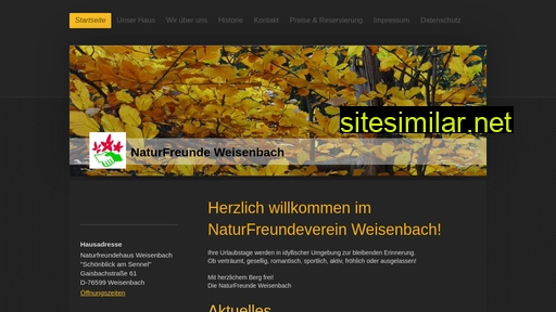 naturfreunde-weisenbach.de alternative sites