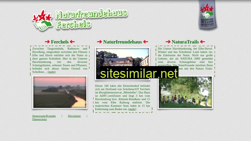 Naturfreundehaus-ferchels similar sites