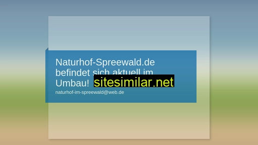 naturhof-spreewald.de alternative sites