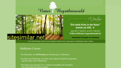 natur-begraebniswald.de alternative sites
