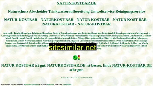 natur-kostbar.de alternative sites