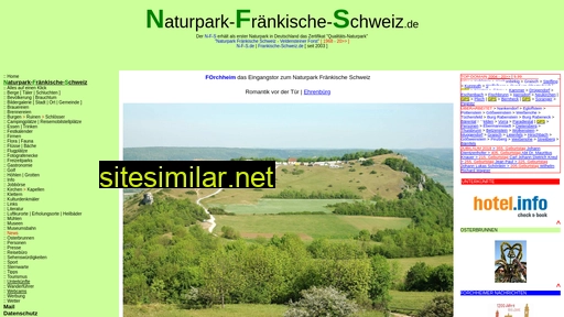 naturparkfraenkischeschweiz.de alternative sites