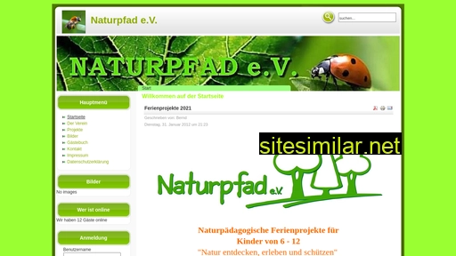 Naturpfad-ev similar sites