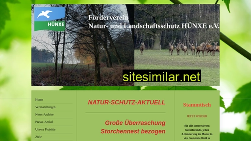 naturschutz-huenxe.de alternative sites