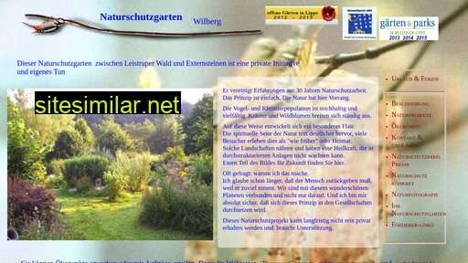 naturschutzgarten.de alternative sites