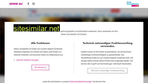 nemir-ali.wahl.freie-demokraten.de alternative sites