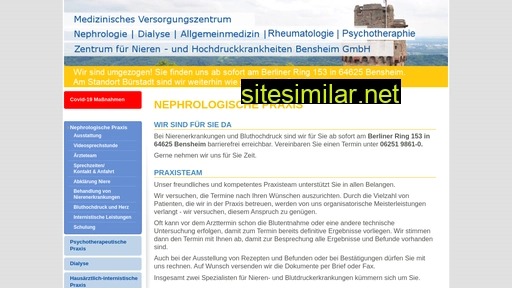 nephrocare-bensheim.de alternative sites