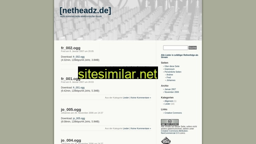 netheadz.de alternative sites