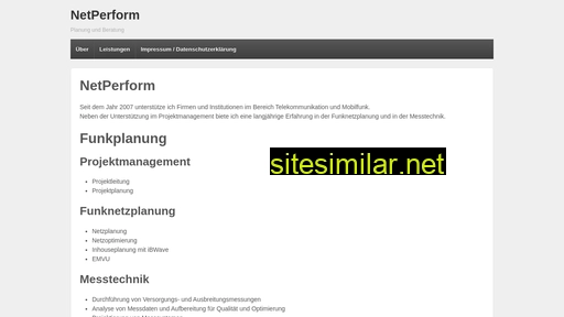 Netperform similar sites
