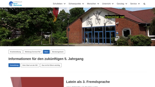 neue-oberschule.de alternative sites