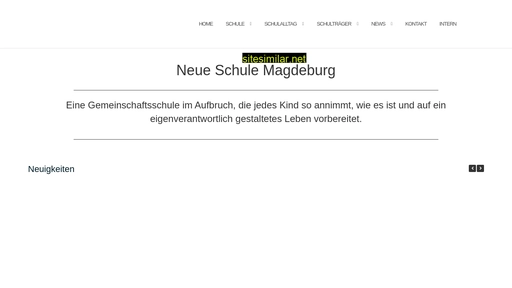 Neue-schule-magdeburg similar sites