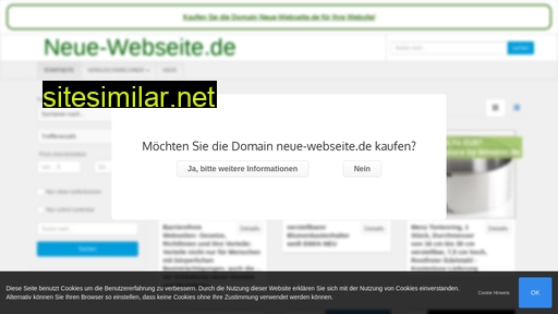 neue-webseite.de alternative sites