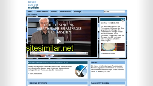 neuesausdermedizin.de alternative sites