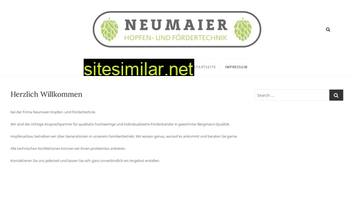 Neumaier-foerdertechnik similar sites