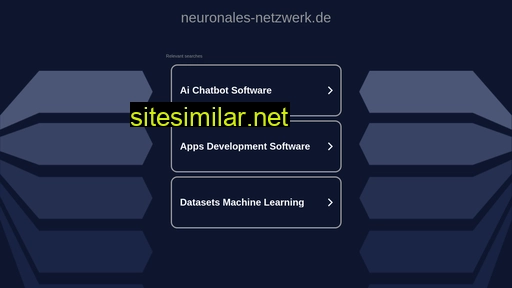 neuronales-netzwerk.de alternative sites