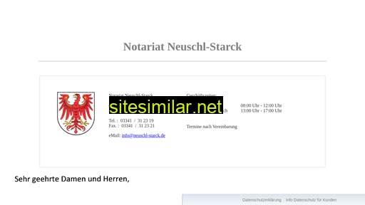 neuschl-starck.de alternative sites