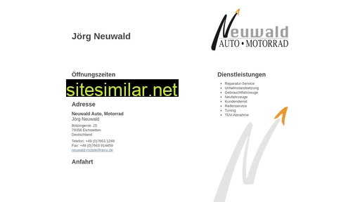 neuwald-mobile.de alternative sites