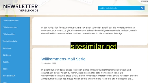 newslettervergleich.de alternative sites