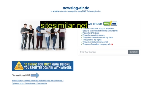 newslog-air.de alternative sites