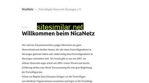 nicanetz.de alternative sites