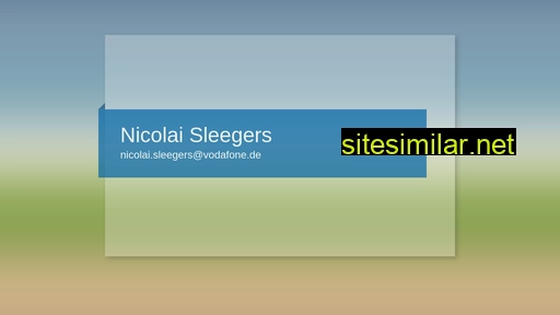 nicolai-sleegers.de alternative sites