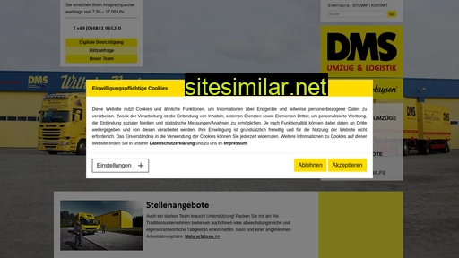 nicolaysen.dms-logistik.de alternative sites