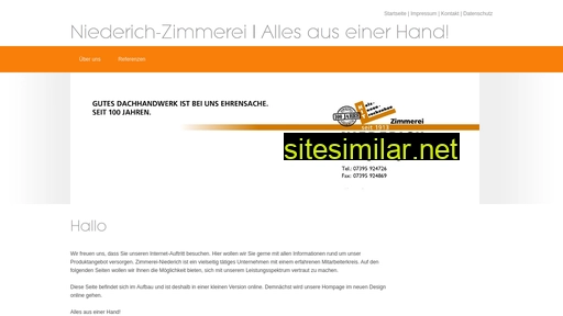 niederich-zimmerei.de alternative sites