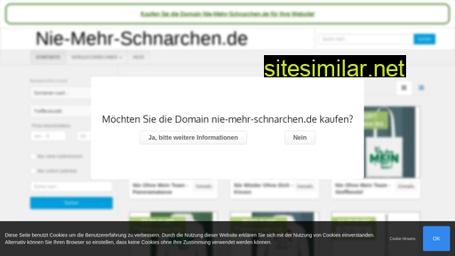 nie-mehr-schnarchen.de alternative sites