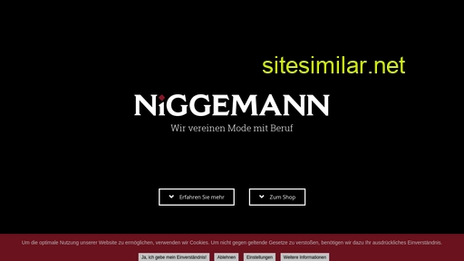 niggemann-berufsbekleidung.de alternative sites