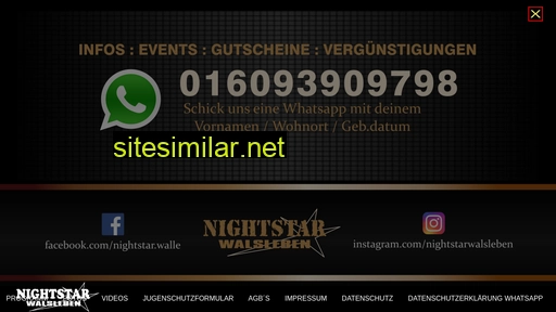 nightstar-walsleben.de alternative sites