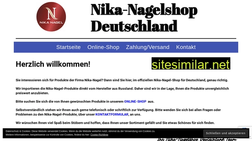 nika-nagelshop.de alternative sites