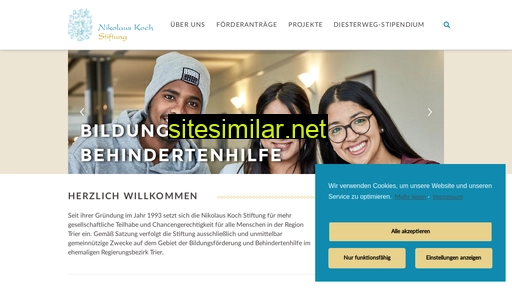 nikolaus-koch-stiftung.de alternative sites