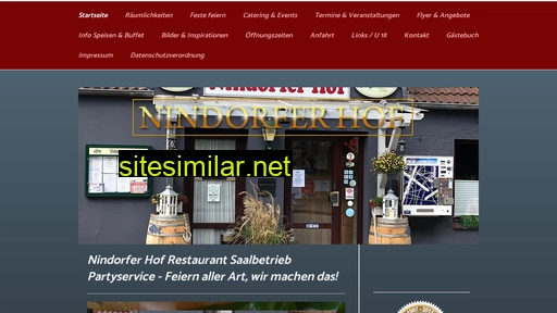 nindorferhof.de alternative sites
