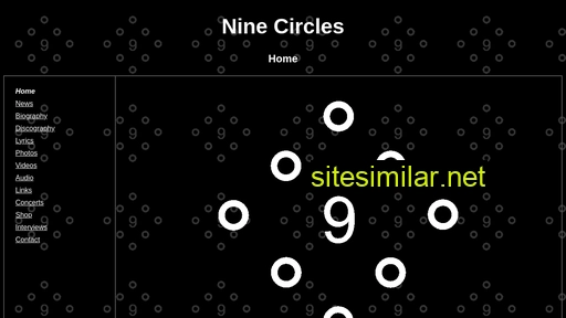 Nine-circles similar sites