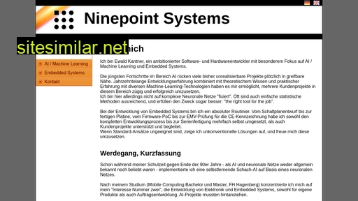 ninepoint-systems.de alternative sites