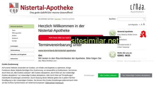 nistertal-apotheke.de alternative sites