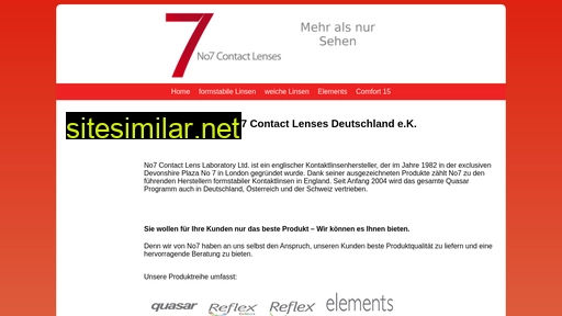 no7-contact-lenses.de alternative sites