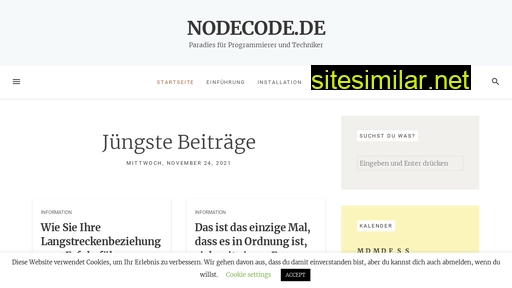 nodecode.de alternative sites