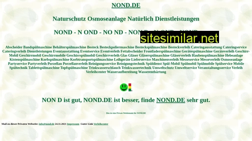 nond.de alternative sites