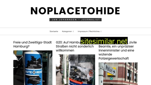 Noplacetohide-foto similar sites