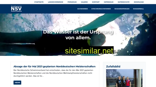 norddeutscherschwimmverband.de alternative sites