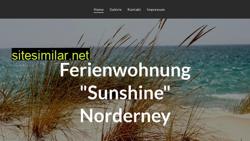 norderney-sunshine.de alternative sites