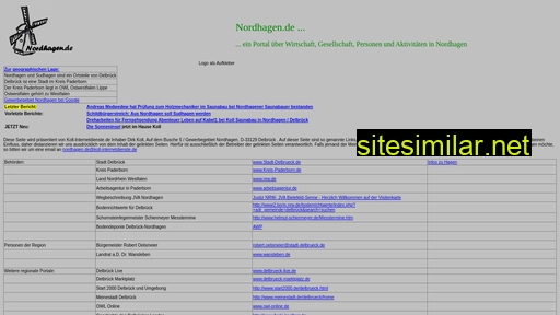 nordhagen.de alternative sites