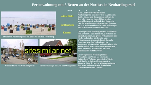 Nordsee-ferienwohnung-neuharlingersiel similar sites