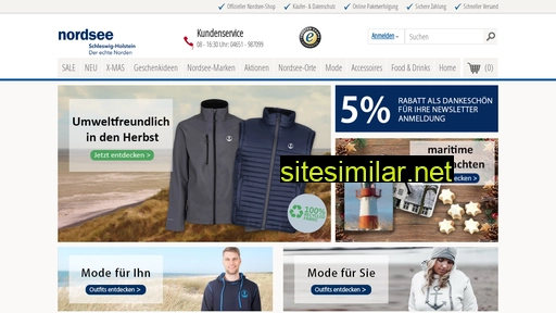 Nordsee-onlineshop similar sites