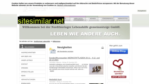 nordthueringer-lebenshilfe.de alternative sites