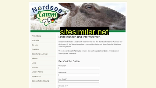 nordsee-lamm.de alternative sites