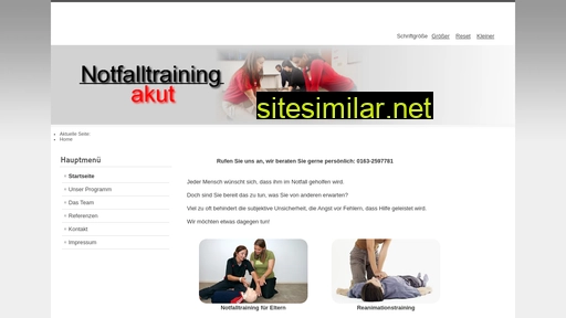 notfalltraining-akut.de alternative sites