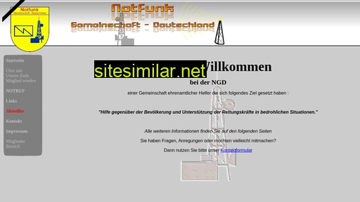 notfunk-gemeinschaft.de alternative sites